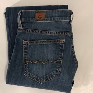 Red Engine “Scarlet” Women’s Jeans – Size 28 – Made in USA 🇺🇸